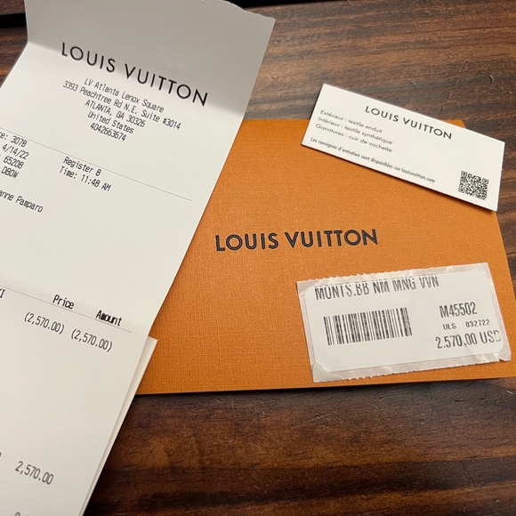 Louis Vuitton Montsouris Backpack NM Monogram Canvas BB main image 6